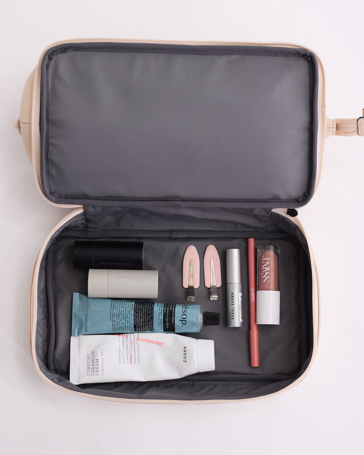 Holiday Vanity Case: Oat