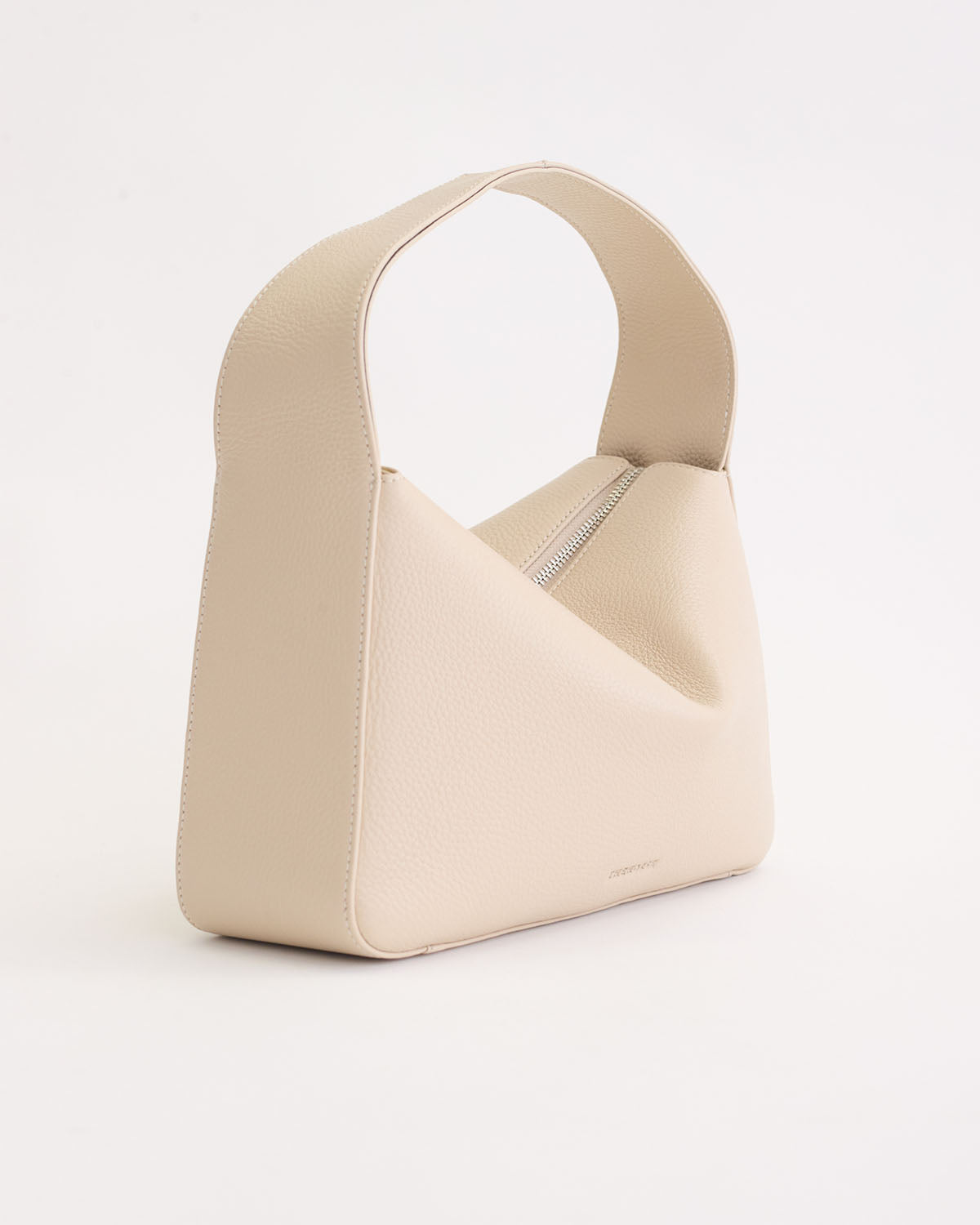 Mae Bag: Oat Pebbled Leather