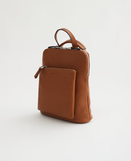 Mini Leather Backpack in Tan The Horse