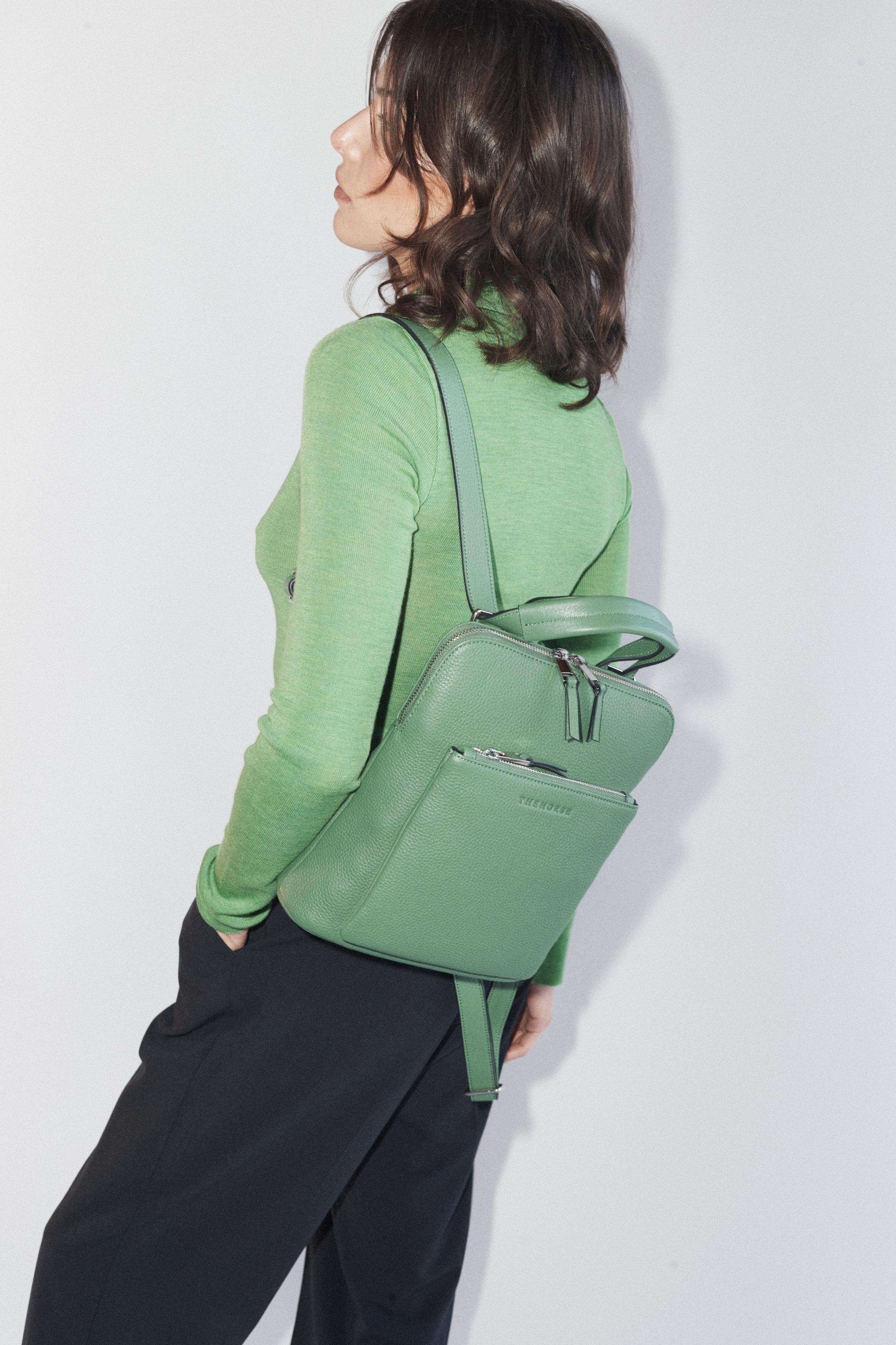 Green 2025 small backpack