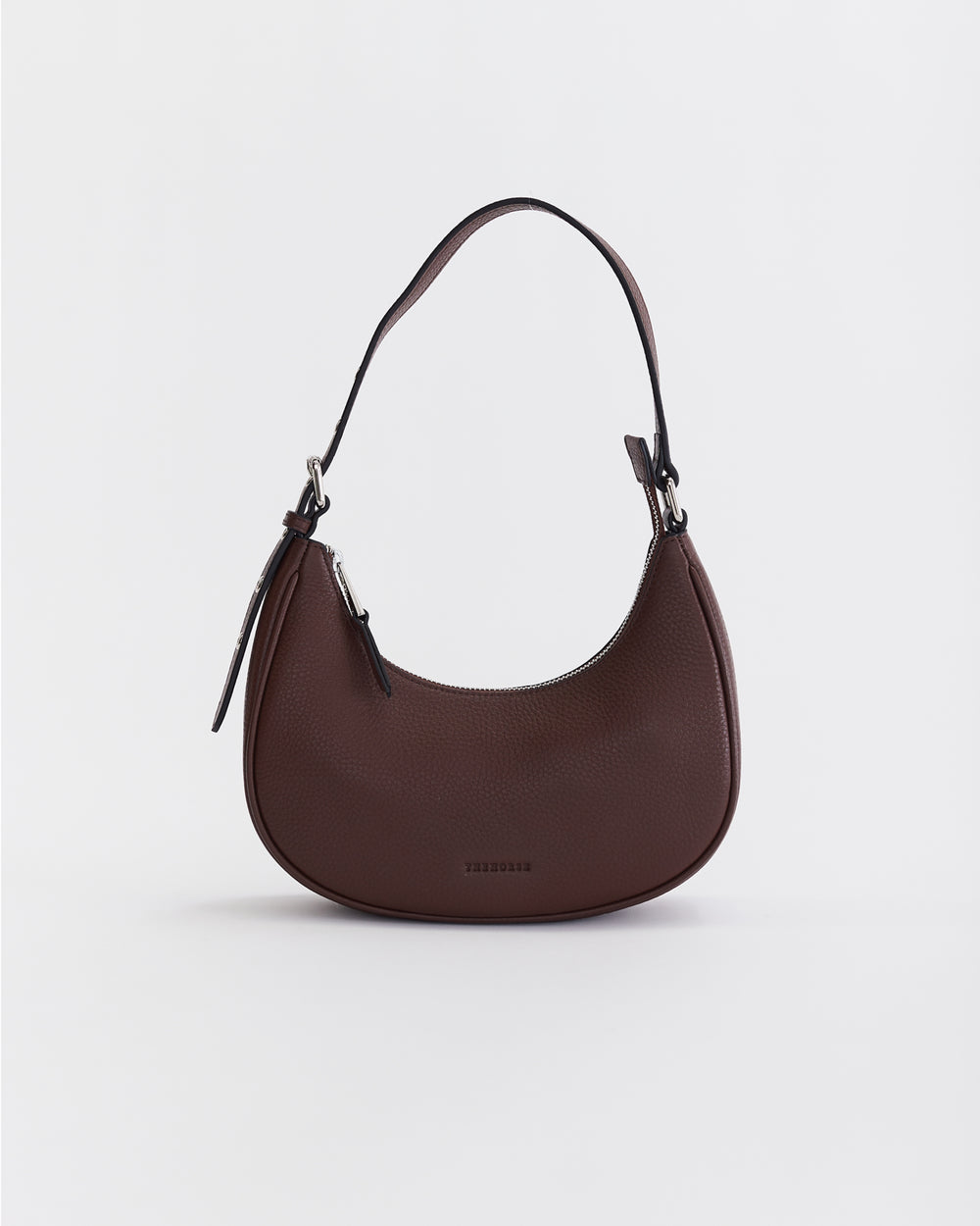 Friday Bag: Leather Crescent Bag in Coffee | The Horse